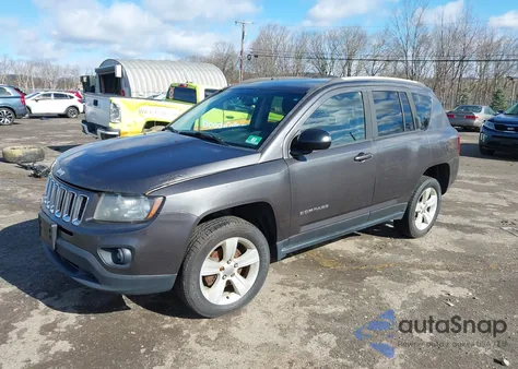 2016 Jeep Compass Sport из США, поврежденный, VIN 1C4NJCBA4GD675038